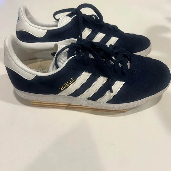 Adidas Kids Gazelle Sneakers - Navy Blue - Picture 4 of 8